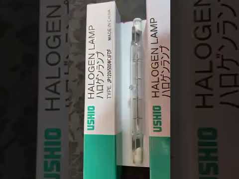 USHIO 1000500 JP 120V 500W C6 120V 500W FDF D65 R7S HALOGEN