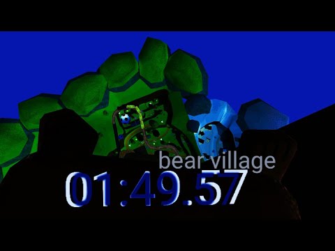 bear village 1:49.57 speed run