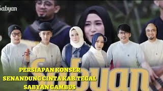 Download lagu Kesiapan Konser Sabyan Gambus di Kab.Tegal 2018 mp3
