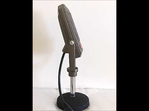 Immagine Awesome 1930's AIRLINE RIBBON Microphone, Model MW, customized w/ stand & cable - 12