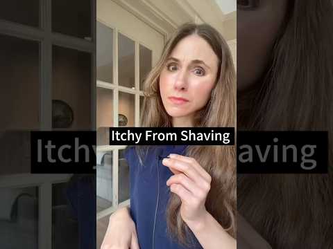 Stop Getting Itchy After Shaving #dermatologist
