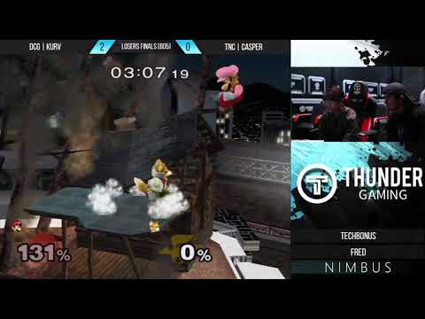 Nimbus #38- DCG | Kurv (Luigi) VS TNC | Casper (Fox) - SSBM Losers Finals