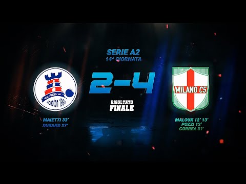 14^G | Videoton Crema 1990 - Milano c5: 2-4 | Highlights | Stagione 2023-24