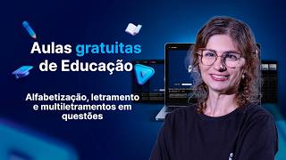 Alfabetização, letramento e multiletramentos em questões - Educação - Prof. Patrícia Manzato
