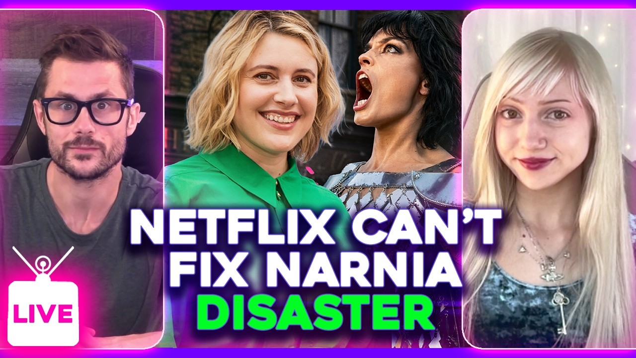 Netflix PANICS Over NARNIA, Sebastian Stan DEFENDS Conservatives, BookTok Getting WORSE | Ep. 1154