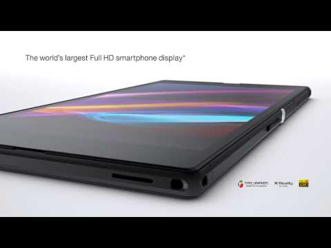 Xperia Z Ultra - The slim, large screen smartphone from Sony