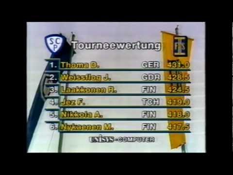 Vierschanzentournee 89/90-Garmisch-Finale-Teil3