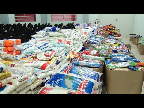 Campanha arrecada quase 4 toneladas de alimentos