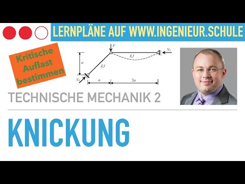 Knickung – Auflast bestimmen – Technische Mechanik 2