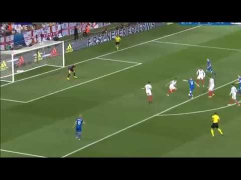 Iceland Goal vs England 2-1 Kolbeinn Sigþórsson