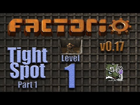 Factorio [0.17] | Tight Spot Campaign (Hard) | Level 1 (Part 1/2)