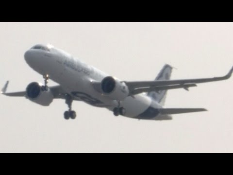 Neuer Airbus A320neo erstmals in der Luft
