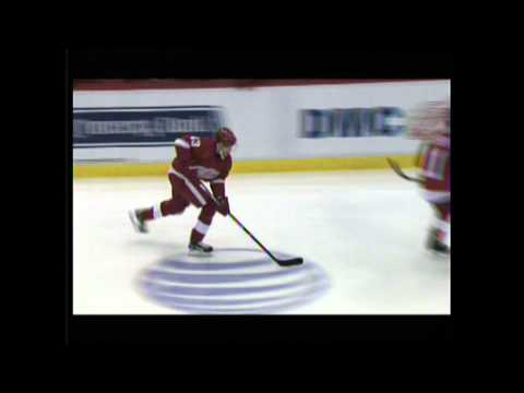 Pavel Datsyuk dangles and draws the penalty