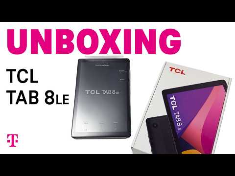 TCL TAB 8 LE Tablet Unboxing: Compact and Affordable | T-Mobile