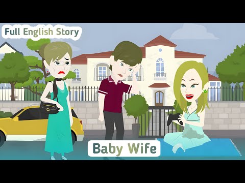 Baby Wife: Full English Story | Invite English | English Conversation