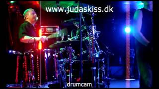 preview picture of video 'DRUMCAM - 'I Saw The Devil' - Judas Kiss koncert, Kansas City, Odense 15/3 2014'