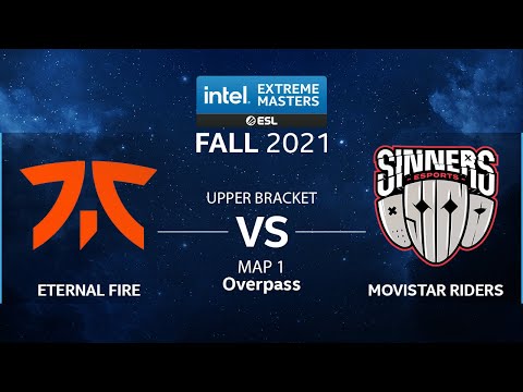CS:GO - fnatic vs. SINNERS [Overpass] Map 1 - IEM Fall Closed Qualifiers 2021 - EU