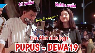 Download lagu Auto Di Sawerrrr !!! PUPUS - DEWA 19 (LIRIK) COVER BY NABILA MAHARANI FT. TRI SUAKA - Pendopo lawas mp3