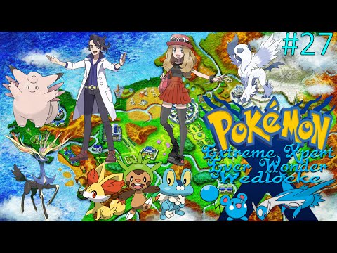 Let's Play Pokemon X Extreme Xpert Ever Wonder Wedlocke:  Part 27 - Colorful In The Maison
