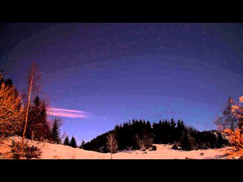 Winter Nightsky Timelapse@Fundata, Brasov