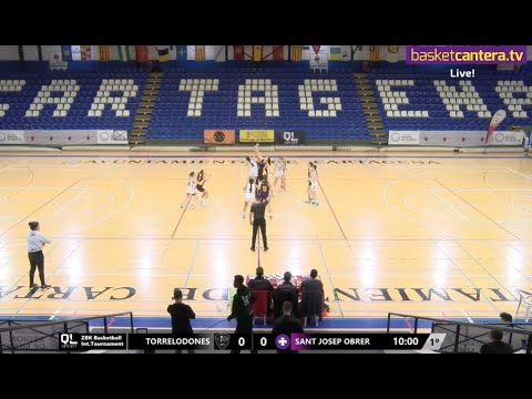 U14F.  B. TORRELODONES vs SANT JOSEP OBRER. Semifinal. ZBK Tournament International. Cartagena 2024
