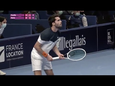 Jules Marie vs Lucas Pouille - Highlights - Open de Caen 2021