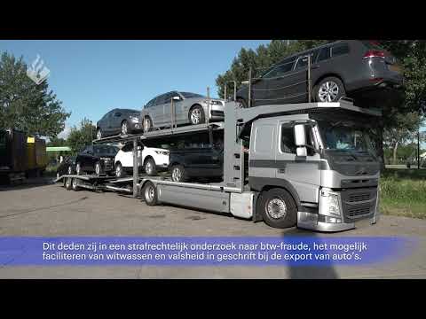 Vier autobedrijven verdacht van btw-fraude en faciliteren witwassen bij export auto's