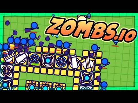 Huge Zombie Horde vs Ultimate Defence Fort  (Zombs io Gameplay)