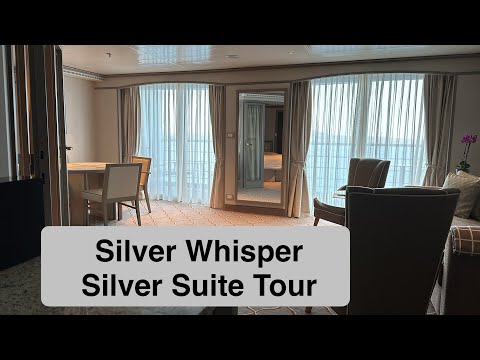 Thumbnail for Silversea Silver Whisper Silver Suite Tour