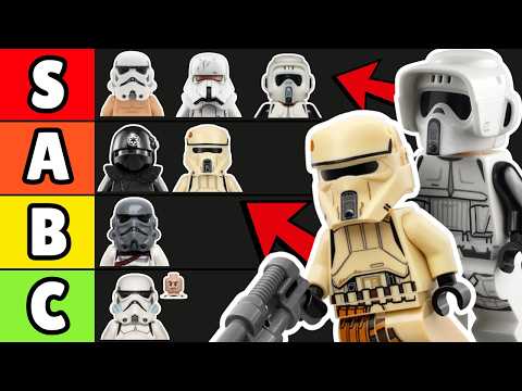 Bewertung JEDER Lego Star Wars Imperial Trooper Minifigur (über 70 Minifiguren!)