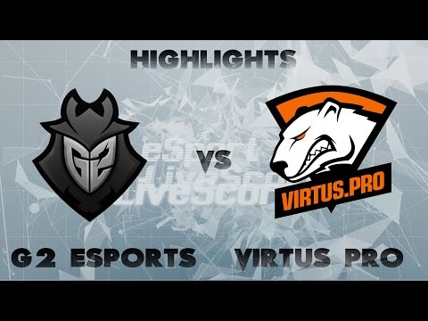 G2 ESPORTS vs VIRTUS PRO  @ ELEAGUE Major 2017 Atlanta