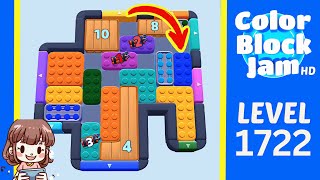 Solution du Niveau 1722 de Color Block Jam