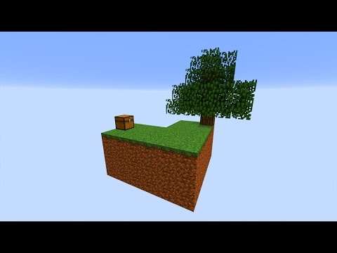 Build your own skyblock map in 5 minutes!  - Minecraft Tutorial