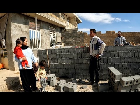 A day of work by Pia and Ariana for a widow