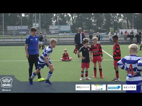 OLIVEO JO11-1 - VOC JO11-2 jeugdvoetbal wedstrijd Pijnacker