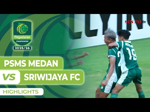 PSMS Medan vs. Sriwijaya FC - Highlights | Pegadaian Championship 2025/26 #Week4