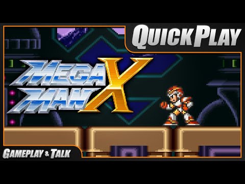 Mega Man X (SNES) | Gameplay and Talk Quick Play #2