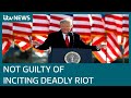 Donald Trump impeachment trial Former p