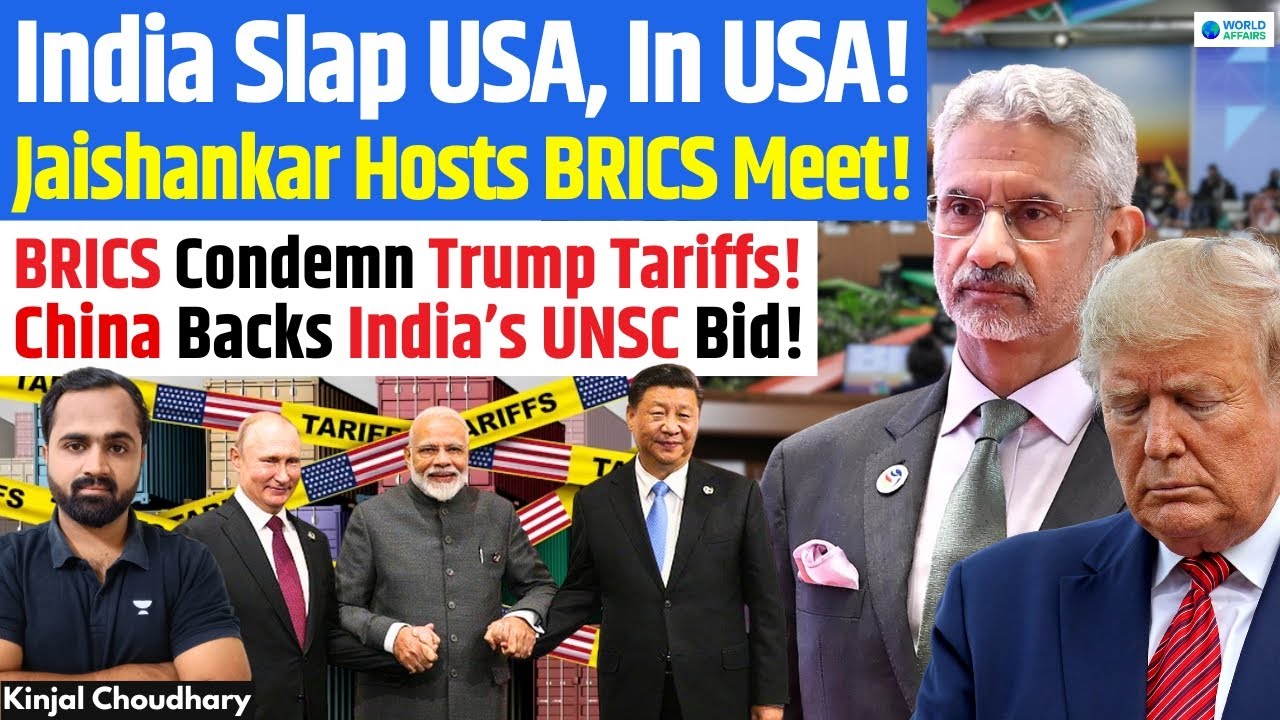 PM Modi's Power Move- India Calls BRICS Meet In US! Slams Trump Tariffs & Leads Global South! Kinjal