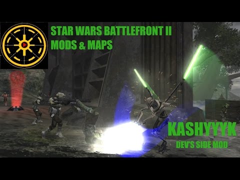 Star Wars Battlefront 2 Mods & Maps: Kashyyyk (DEV'S SIDE MOD) HD