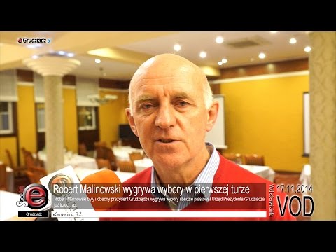 Robert Malinowski wygrywa wybory w pierwszej turze