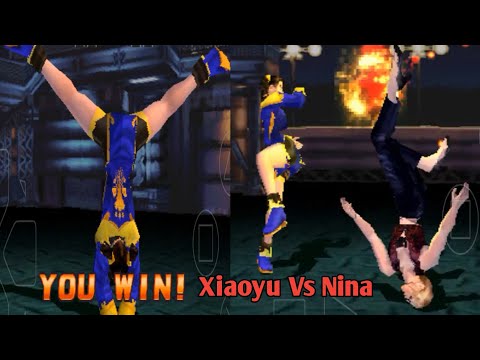 {TAS} Xiaoyu With Nina williams Combo Moves Gameplay-Tekken 3 (Arcade Version) @kashangaming477