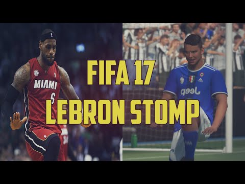 FIFA 17 - How to do LeBron James "Stomp" Celebration