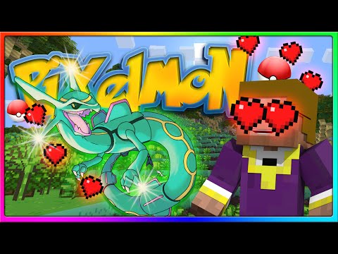 Crew Pixelmon - LOVE ME RAYQUAZA! My Favorite Legendary! (Episode 6 - Minecraft Pokemon Mod)
