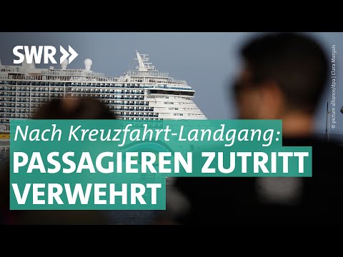 Kreuzfahrt – wenn der Landgang zum Ausschluss führt | Marktcheck SWR