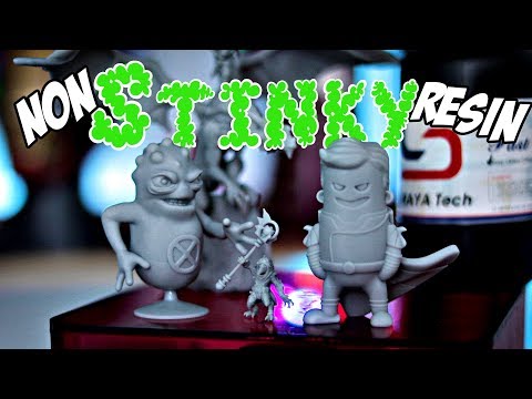 Non Stinky Resin!! Testing out Siraya Tech FAST resin on the Elegoo Mars 3D Printer