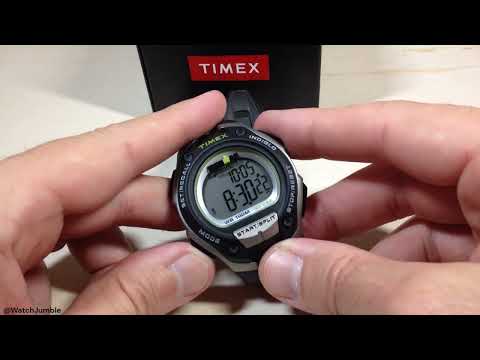 Timex Ironman T5k412 Set Time And Date