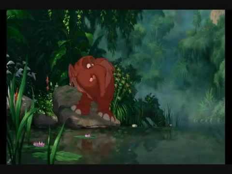 "Mom, are you sure this water's sanitary?" Young Tantor - Tarzan (1999)