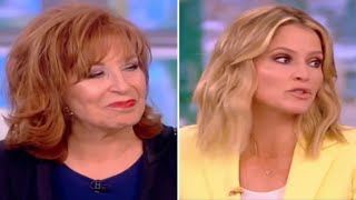 The View fans shocked after Joy Behar reveals real age as comedian’s co hosts beg her for ‘secrets’