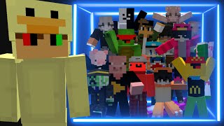 I Trapped 20 Strangers in a Minecraft Box